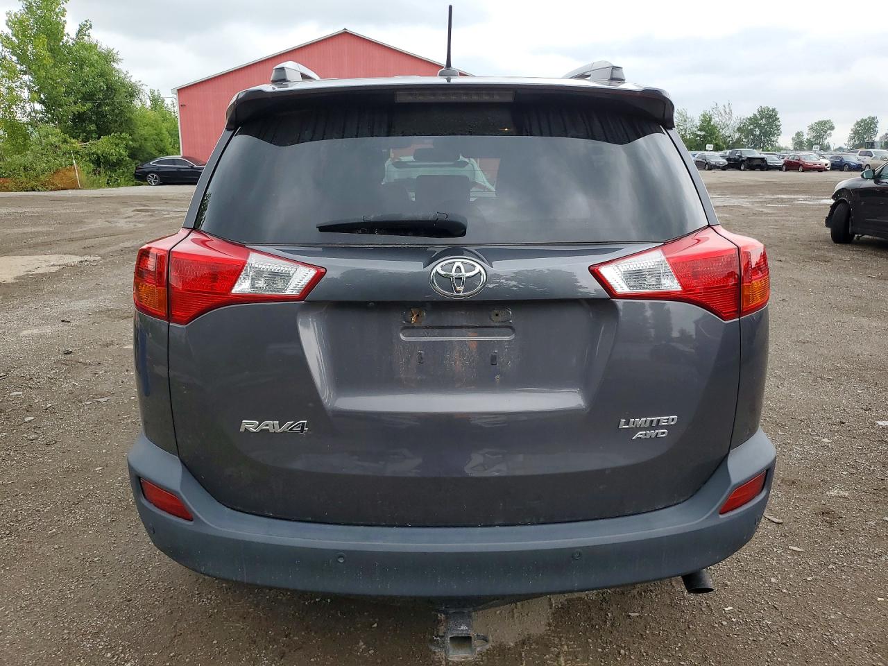 2015 Toyota Rav4 Limited Серый vin: 2T3DFREV4FW380389