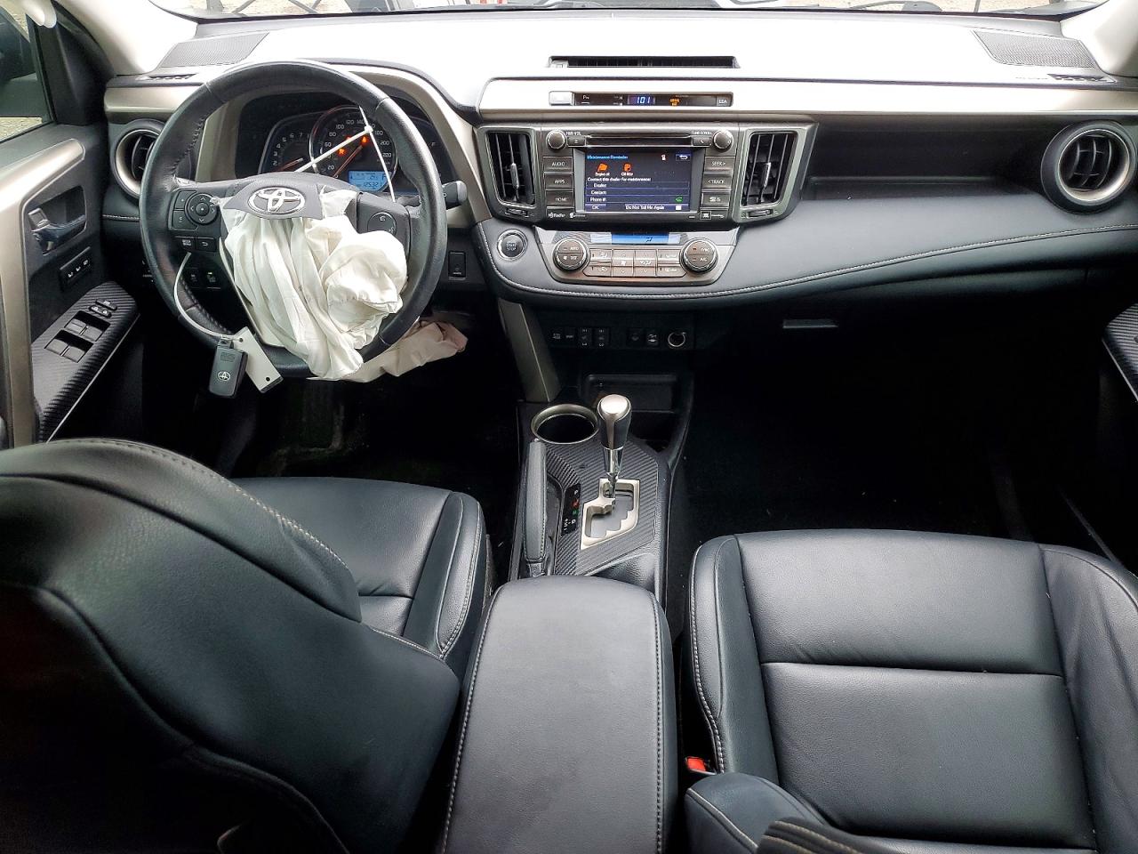 2015 Toyota Rav4 Limited Серый vin: 2T3DFREV4FW380389