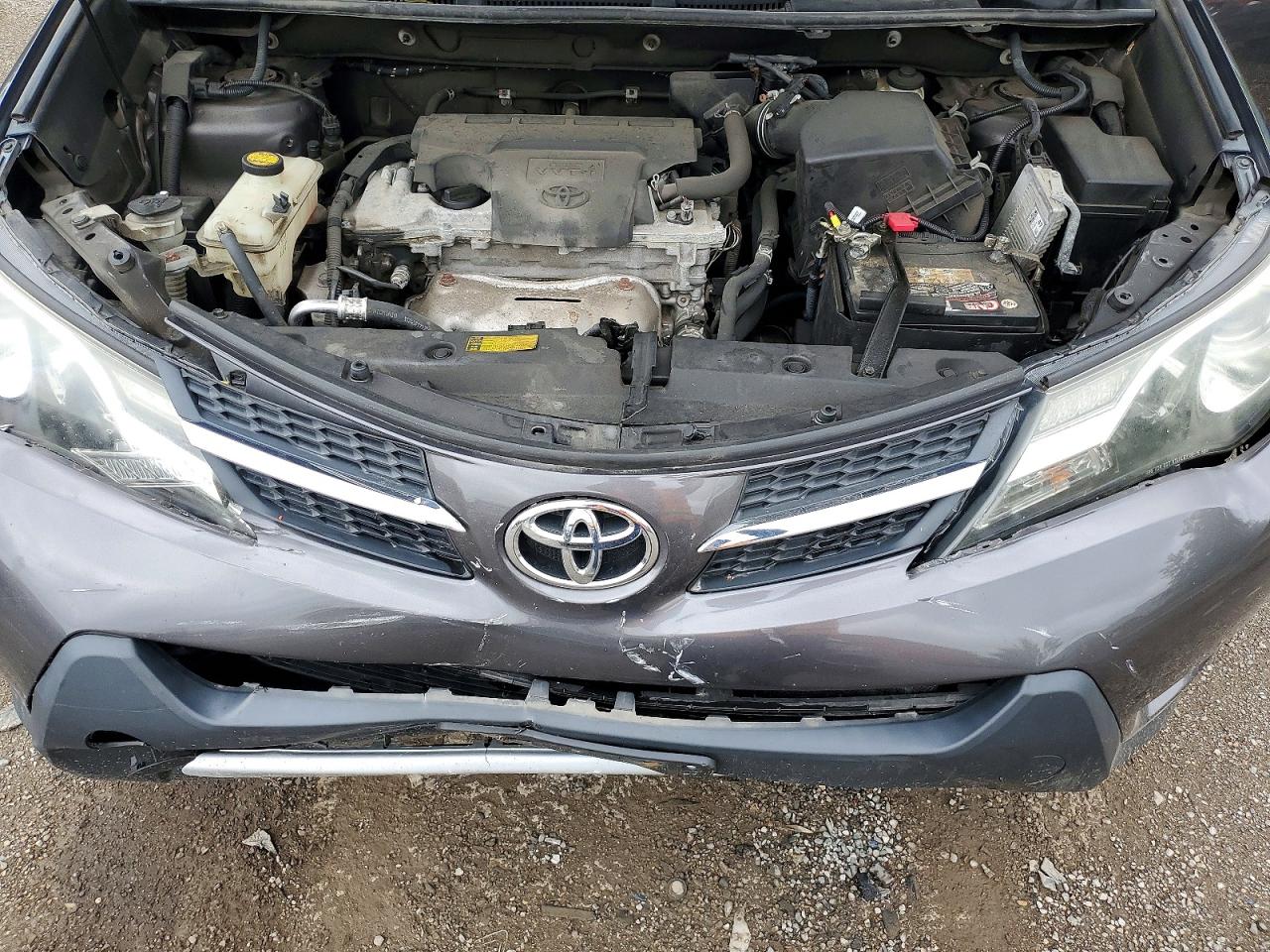 2015 Toyota Rav4 Limited Серый vin: 2T3DFREV4FW380389