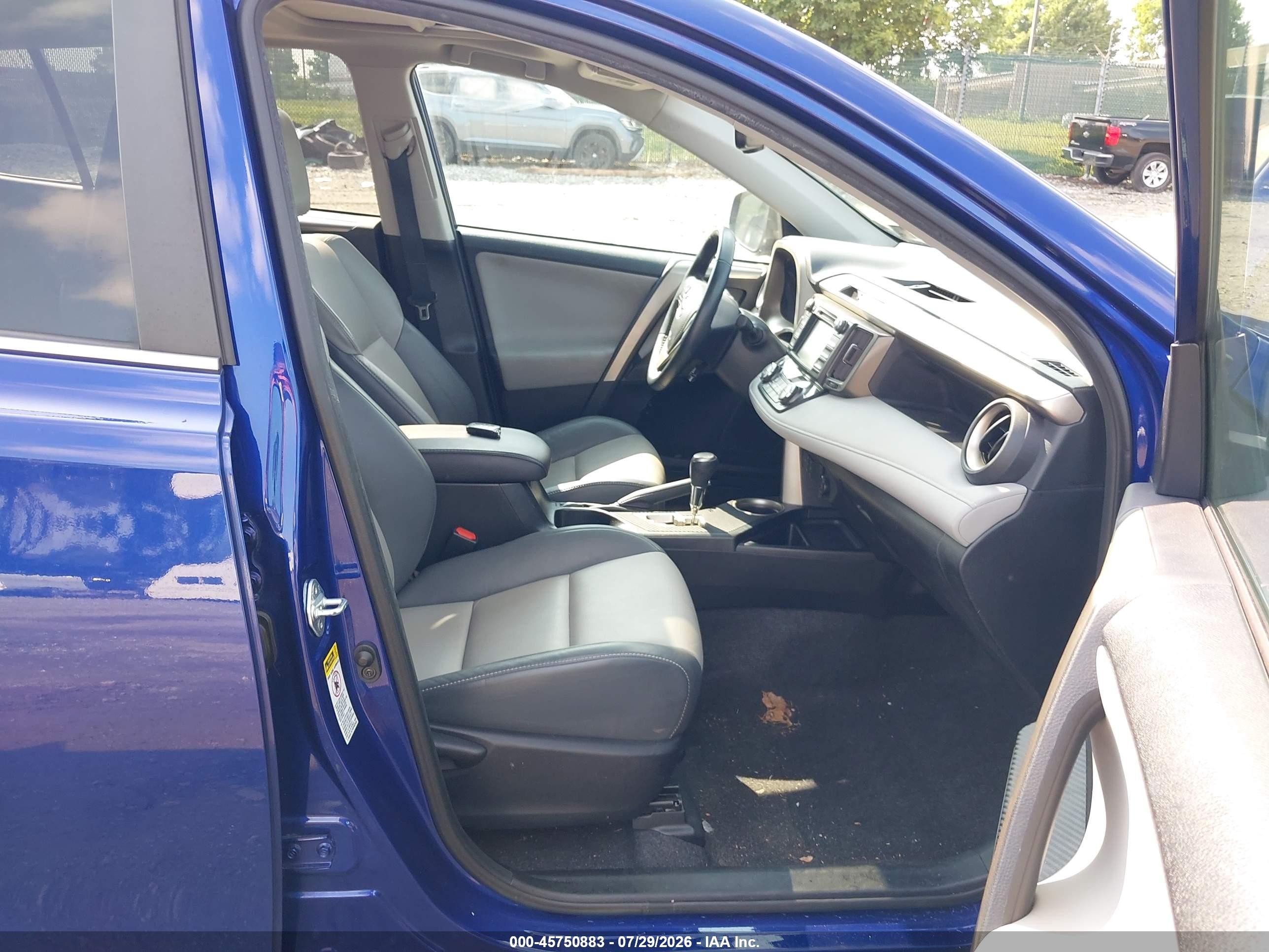 2015 Toyota Rav4 Limited Dark Blue vin: 2T3DFREV4FW395314