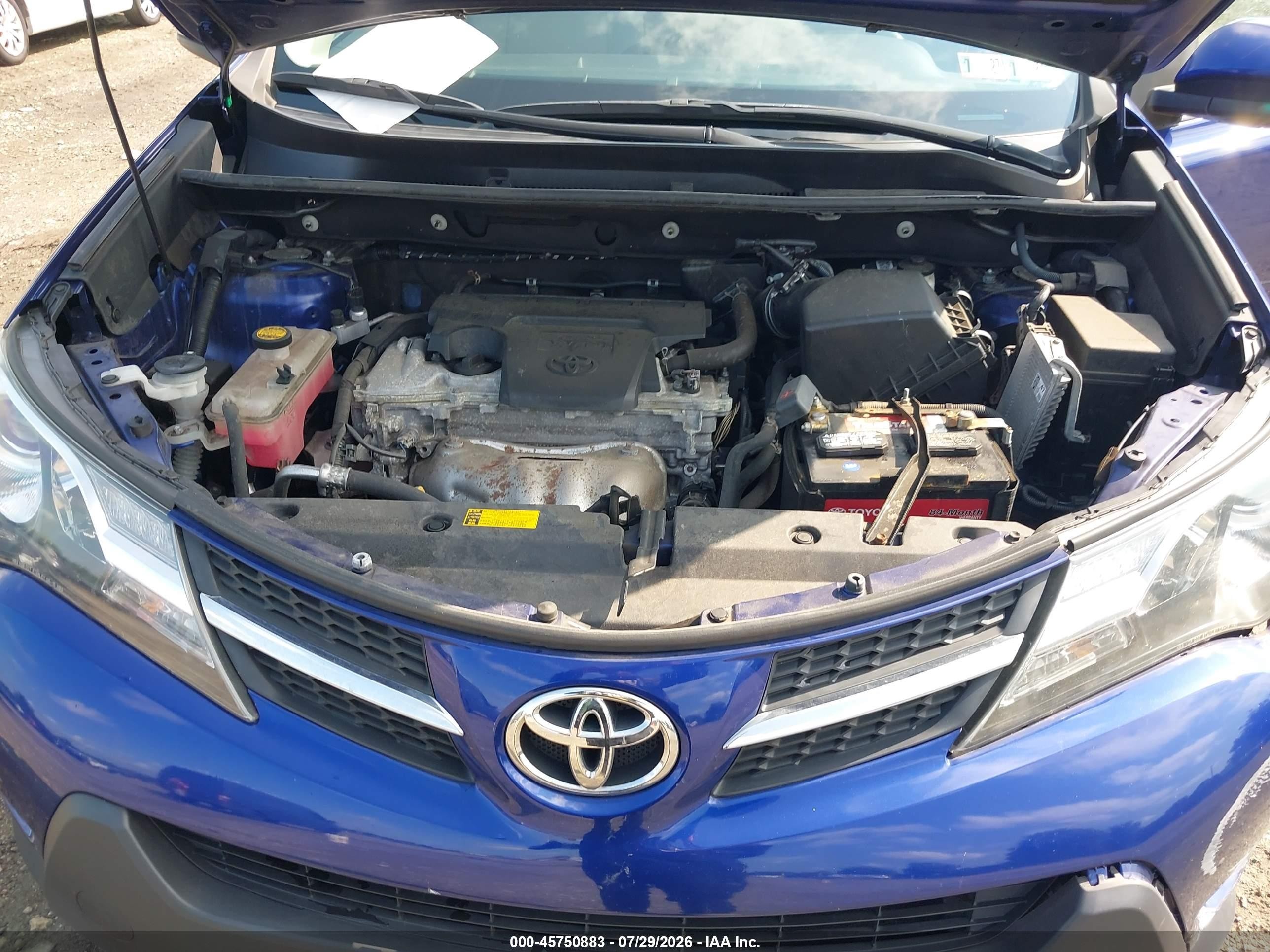 2015 Toyota Rav4 Limited Dark Blue vin: 2T3DFREV4FW395314