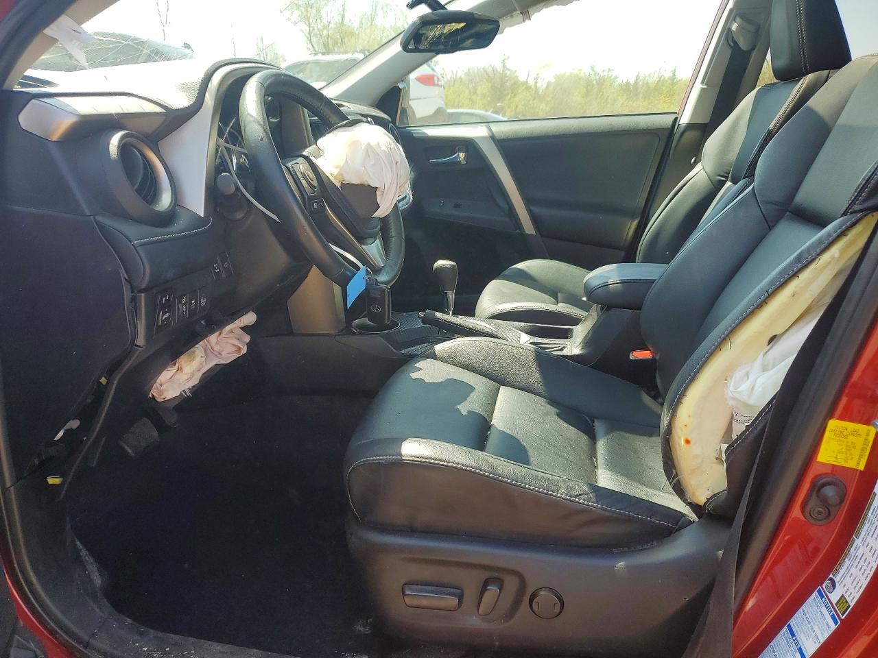 2015 Toyota Rav4 Limited Красный vin: 2T3DFREV4FW400401