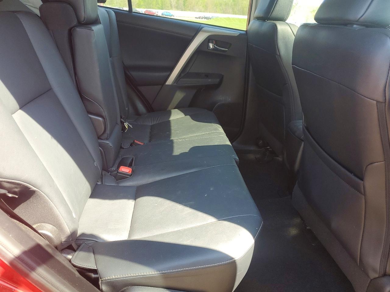 2015 Toyota Rav4 Limited Красный vin: 2T3DFREV4FW400401