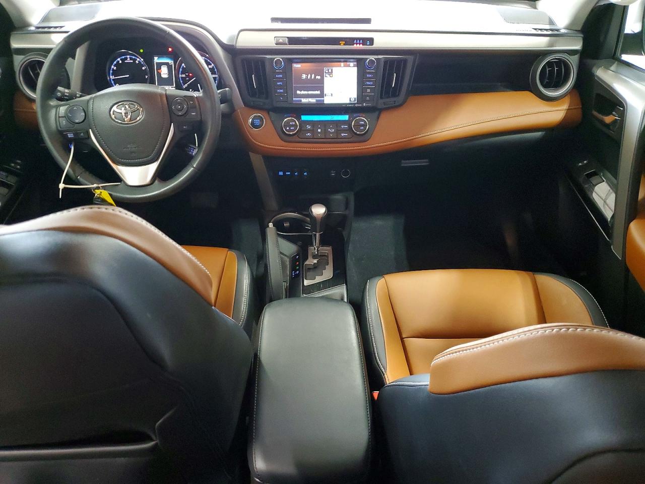 2017 Toyota Rav4 Limited Серебряный vin: 2T3DFREV4HW680064