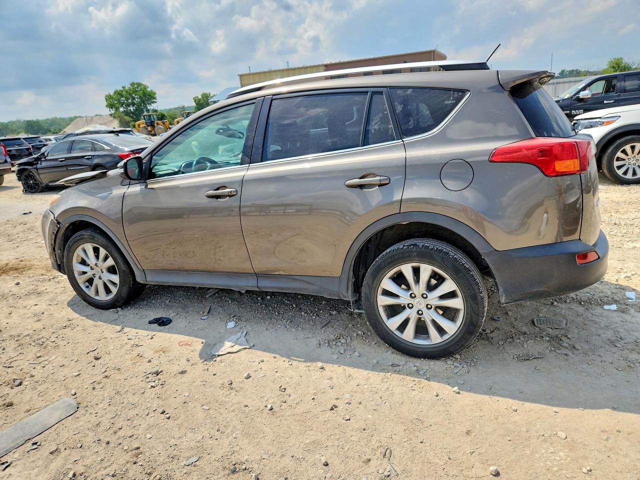 2013 Toyota Rav4 Limited Gray vin: 2T3DFREV5DW001882