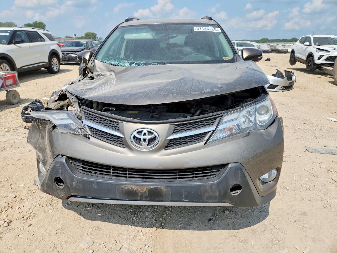 2013 Toyota Rav4 Limited Gray vin: 2T3DFREV5DW001882