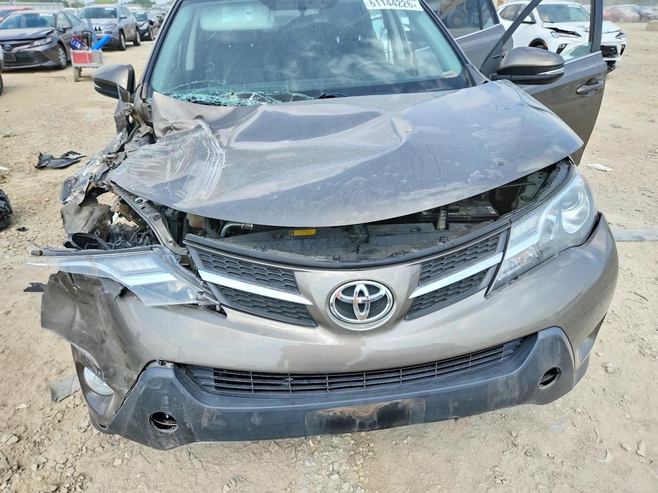 2013 Toyota Rav4 Limited Gray vin: 2T3DFREV5DW001882