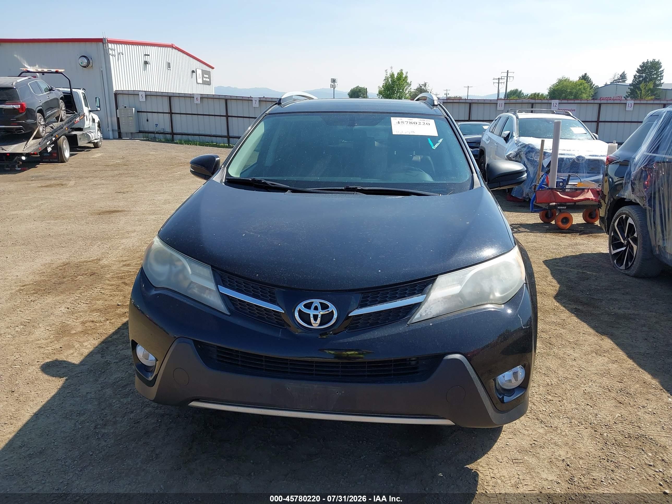 2013 Toyota Rav4 Limited Black vin: 2T3DFREV5DW007911