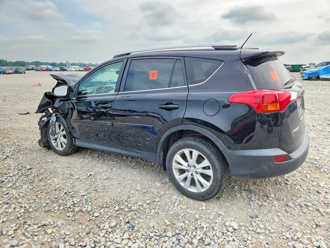 2013 Toyota Rav4 Limited Черный vin: 2T3DFREV5DW013689