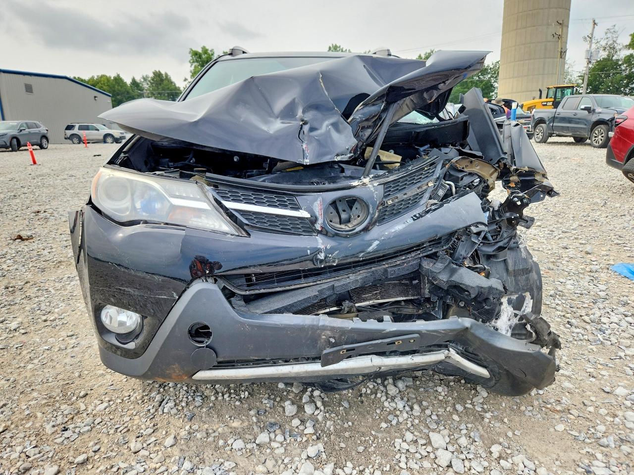 2013 Toyota Rav4 Limited Черный vin: 2T3DFREV5DW013689