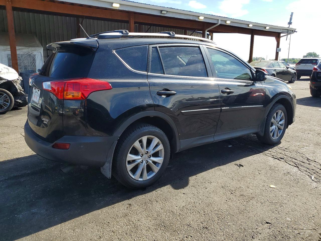 2013 Toyota Rav4 Limited Black vin: 2T3DFREV5DW037975