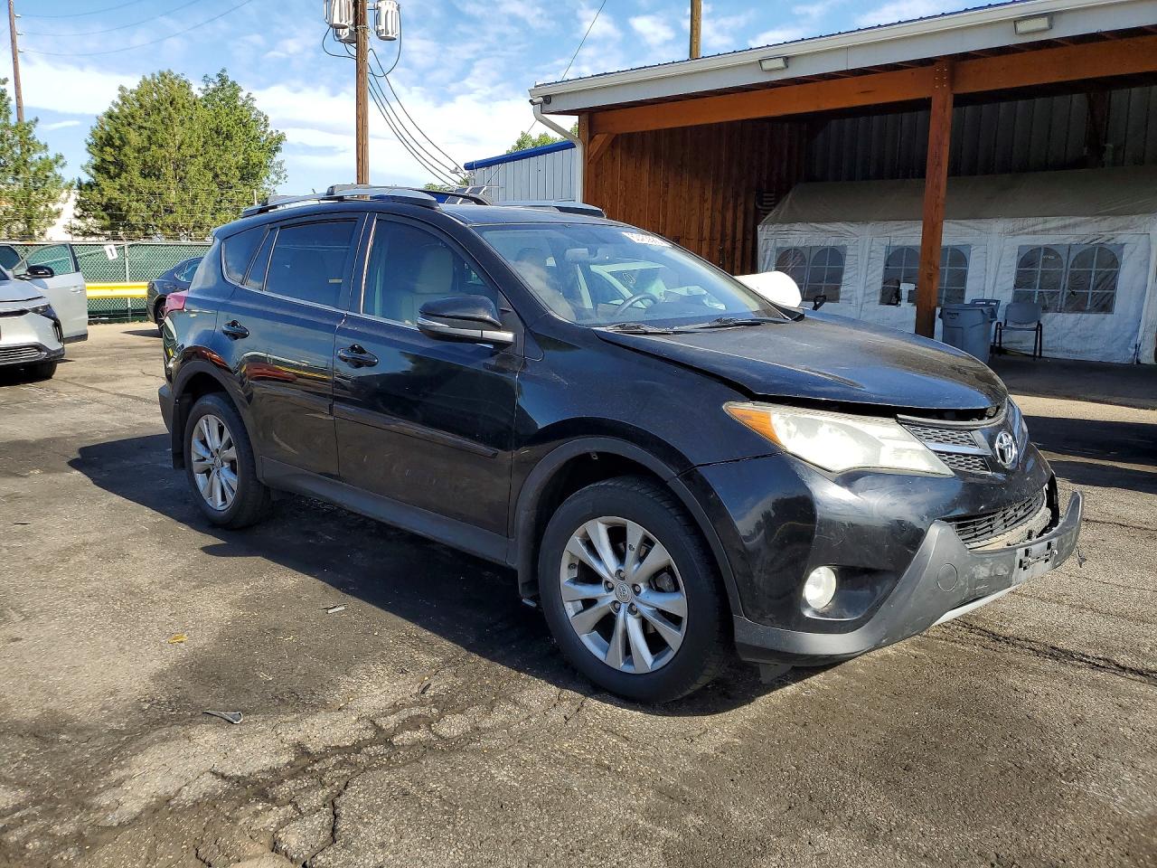 2013 Toyota Rav4 Limited Black vin: 2T3DFREV5DW037975
