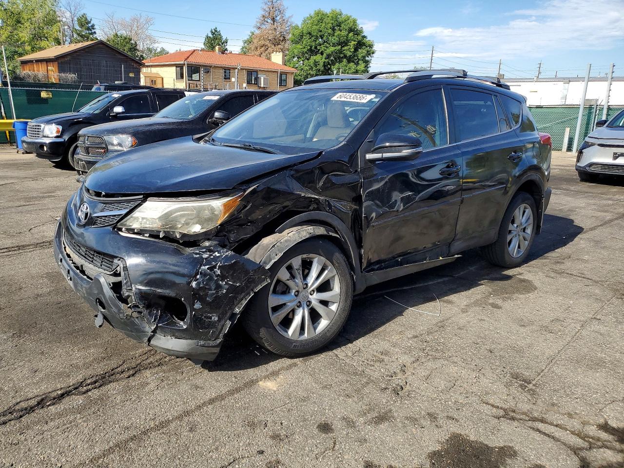 2013 Toyota Rav4 Limited Black vin: 2T3DFREV5DW037975