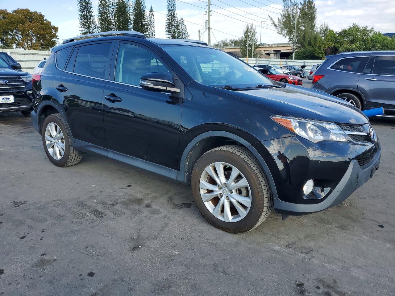 2013 Toyota Rav4 Limited Черный vin: 2T3DFREV5DW041217