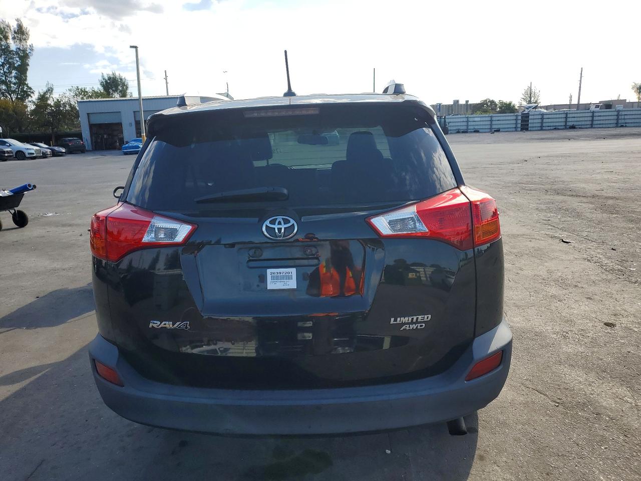 2013 Toyota Rav4 Limited Черный vin: 2T3DFREV5DW041217