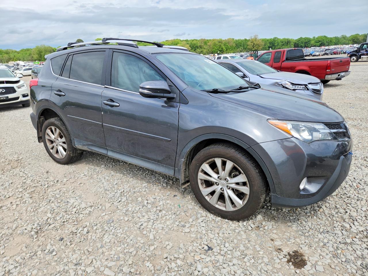 2013 Toyota Rav4 Limited Charcoal vin: 2T3DFREV5DW054193