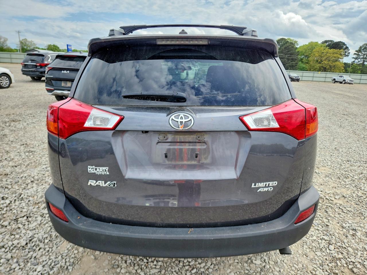 2013 Toyota Rav4 Limited Charcoal vin: 2T3DFREV5DW054193