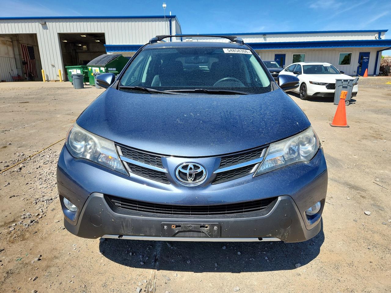 2013 Toyota Rav4 Limited Blue vin: 2T3DFREV5DW057871