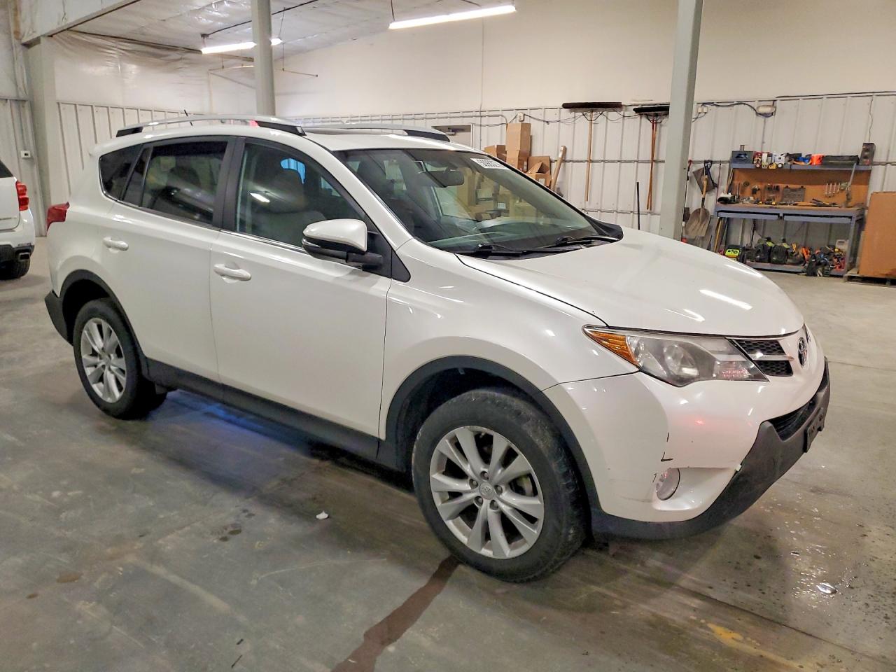 2013 Toyota Rav4 Limited White vin: 2T3DFREV5DW060673