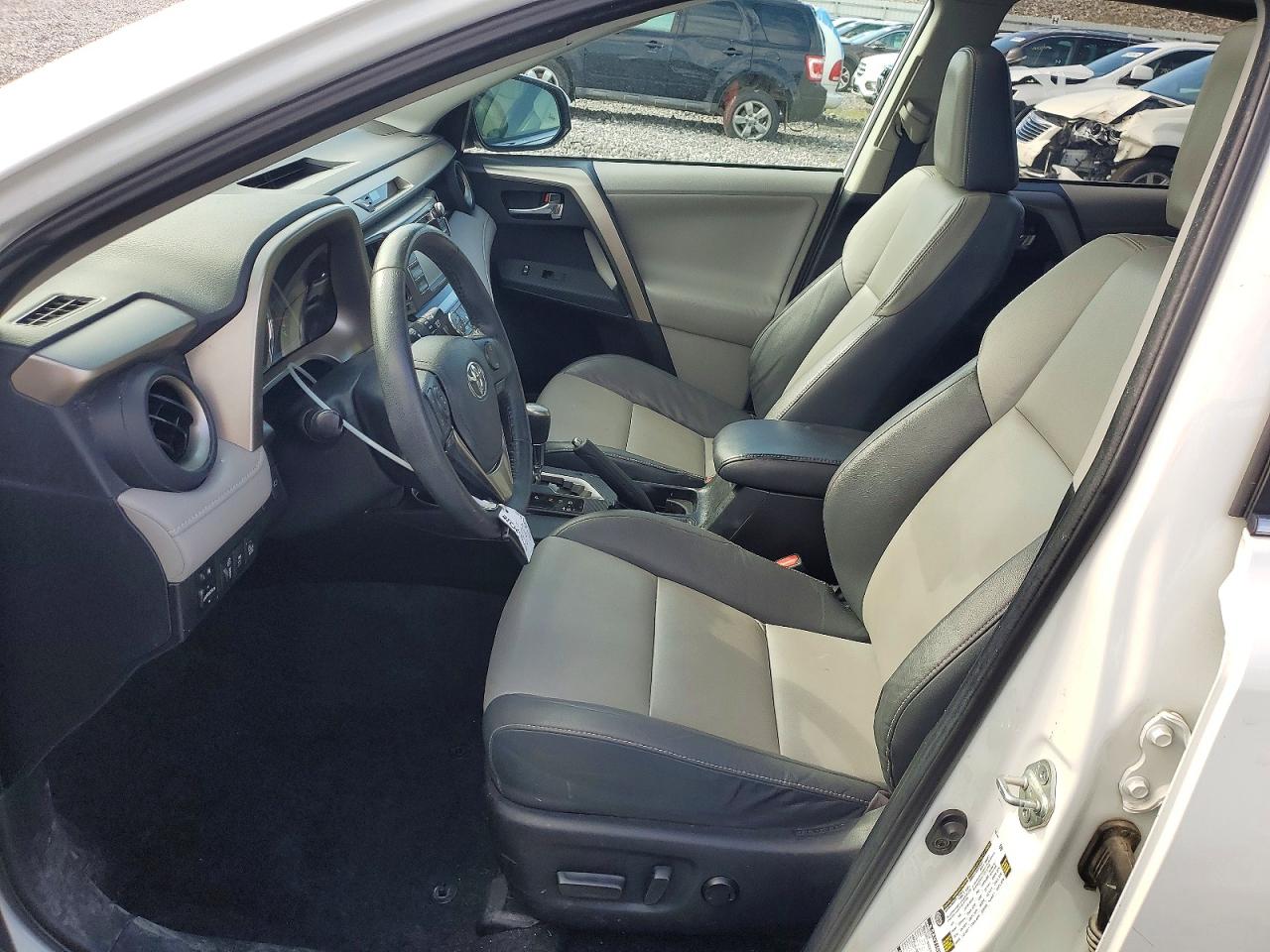2013 Toyota Rav4 Limited White vin: 2T3DFREV5DW060673
