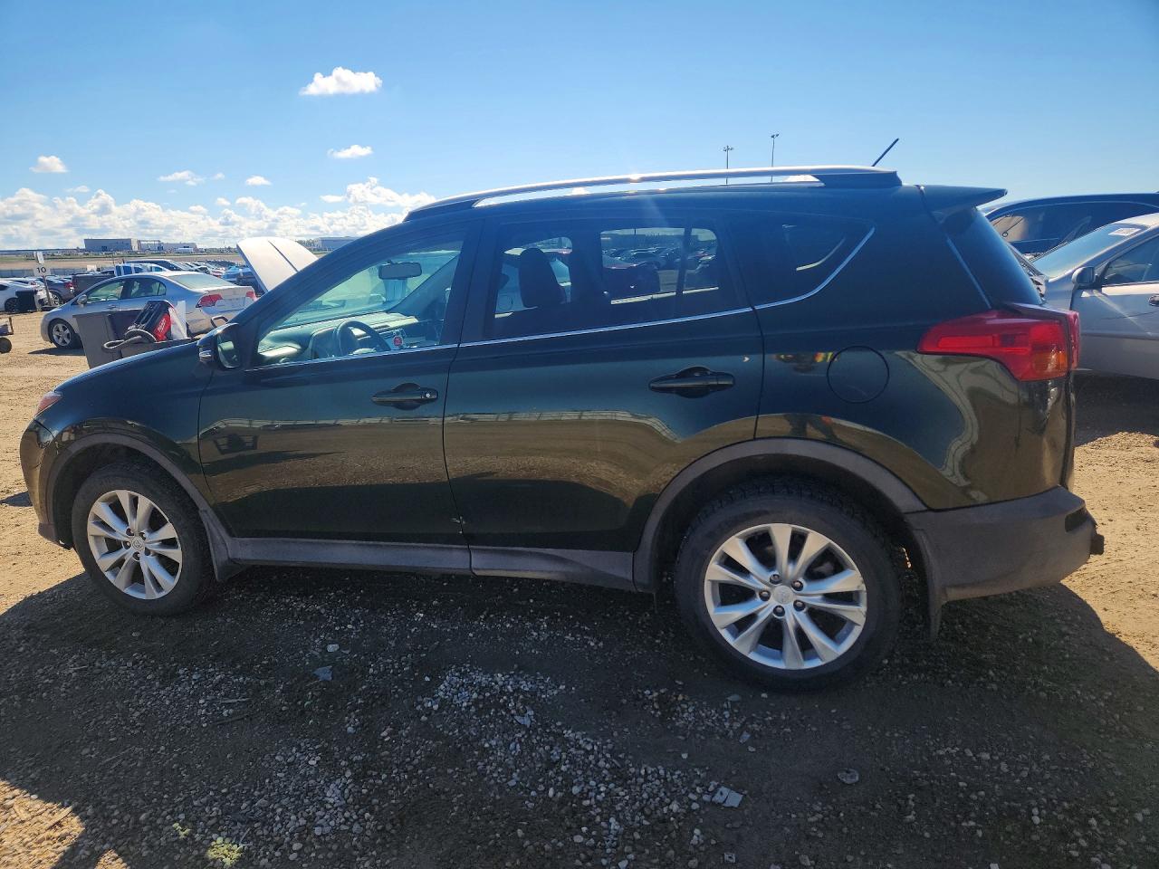 2013 Toyota Rav4 Limited Green vin: 2T3DFREV5DW061404