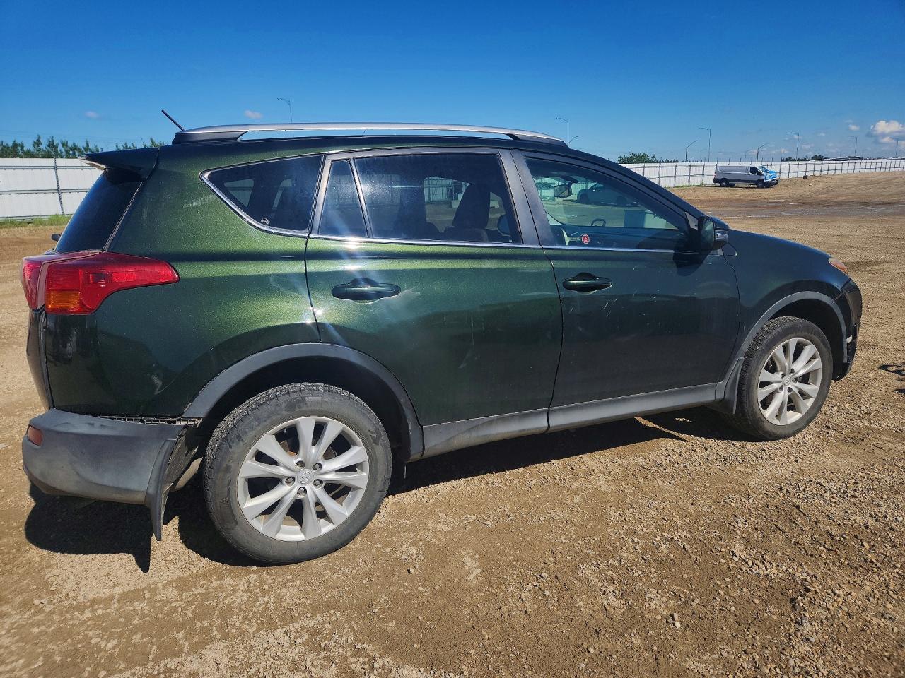 2013 Toyota Rav4 Limited Green vin: 2T3DFREV5DW061404