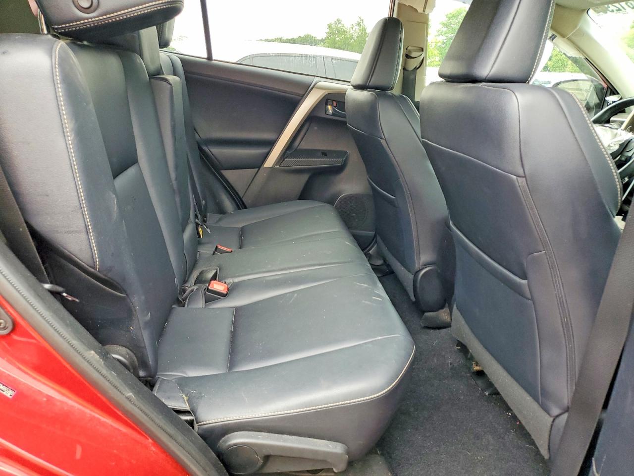 2013 Toyota Rav4 Limited Red vin: 2T3DFREV5DW065260