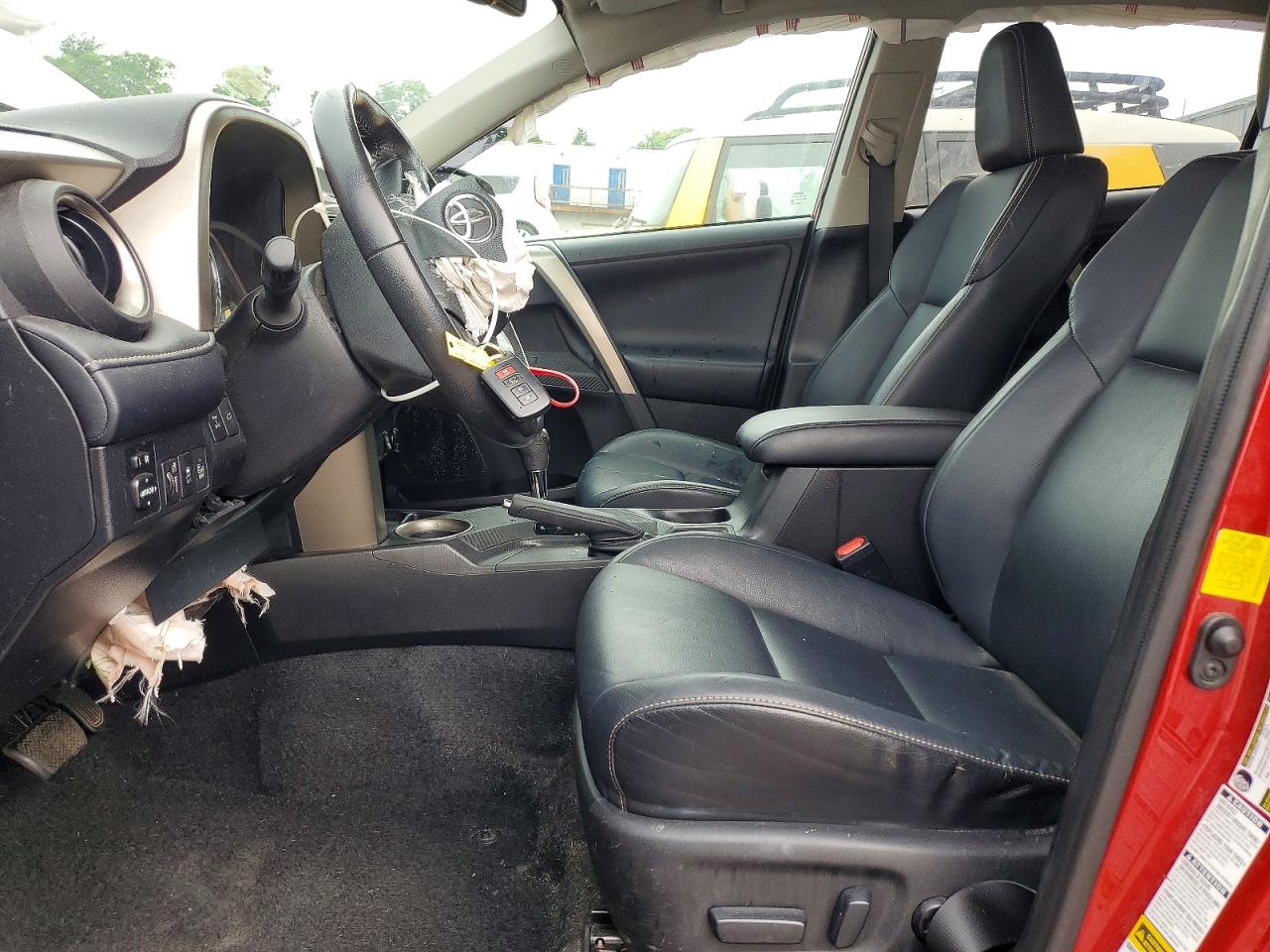 2013 Toyota Rav4 Limited Red vin: 2T3DFREV5DW065260
