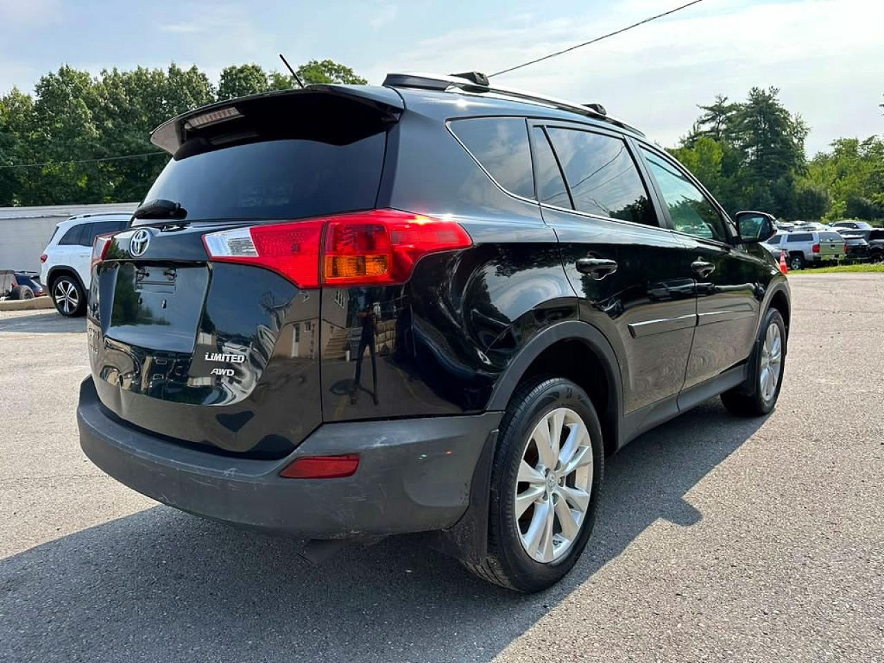 2013 Toyota Rav4 Limited Black vin: 2T3DFREV5DW071429