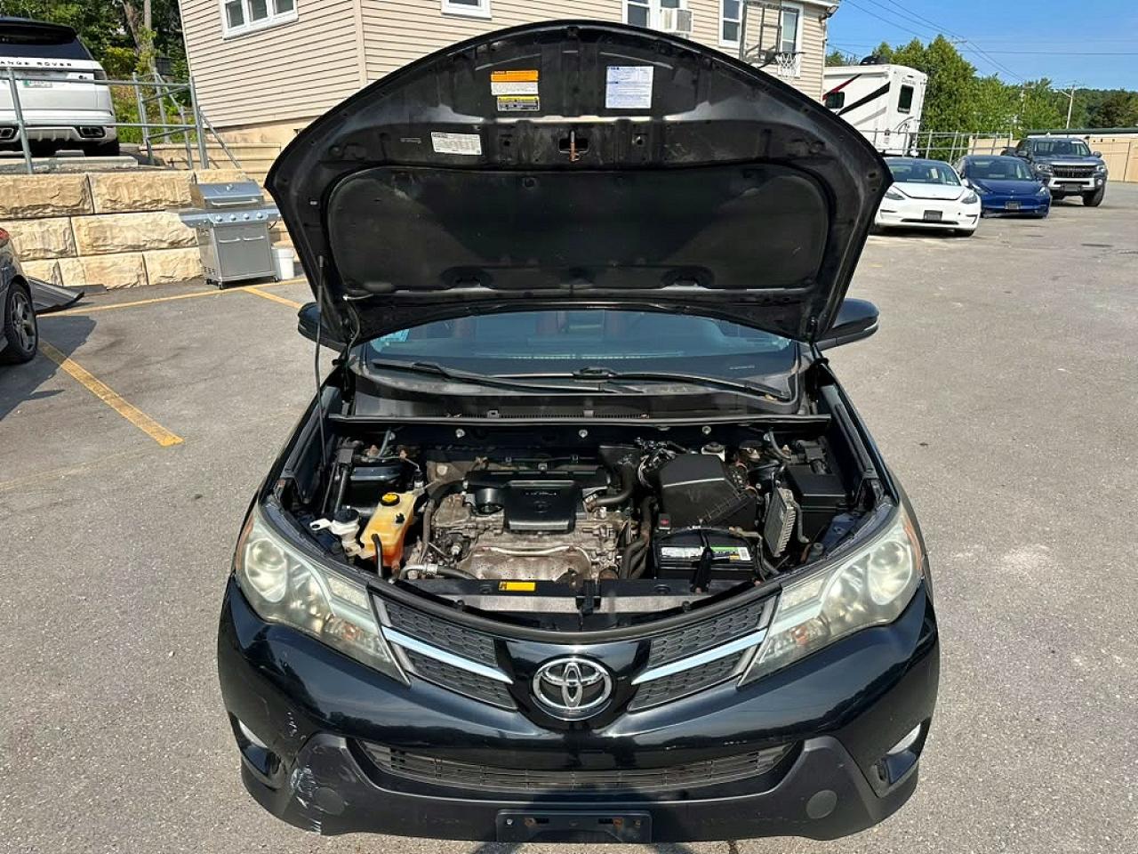 2013 Toyota Rav4 Limited Black vin: 2T3DFREV5DW071429