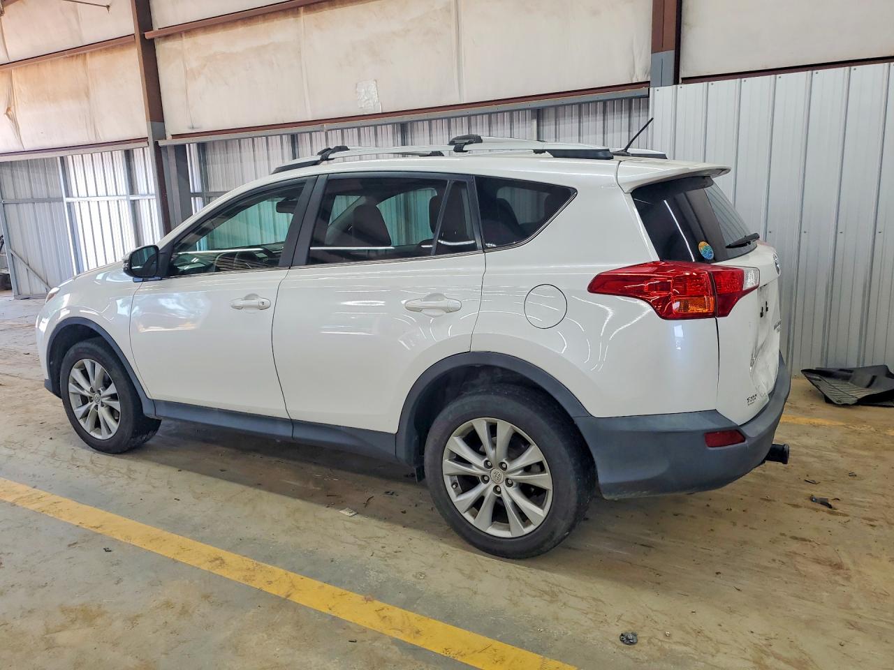 2013 Toyota Rav4 Limited White vin: 2T3DFREV5DW075545