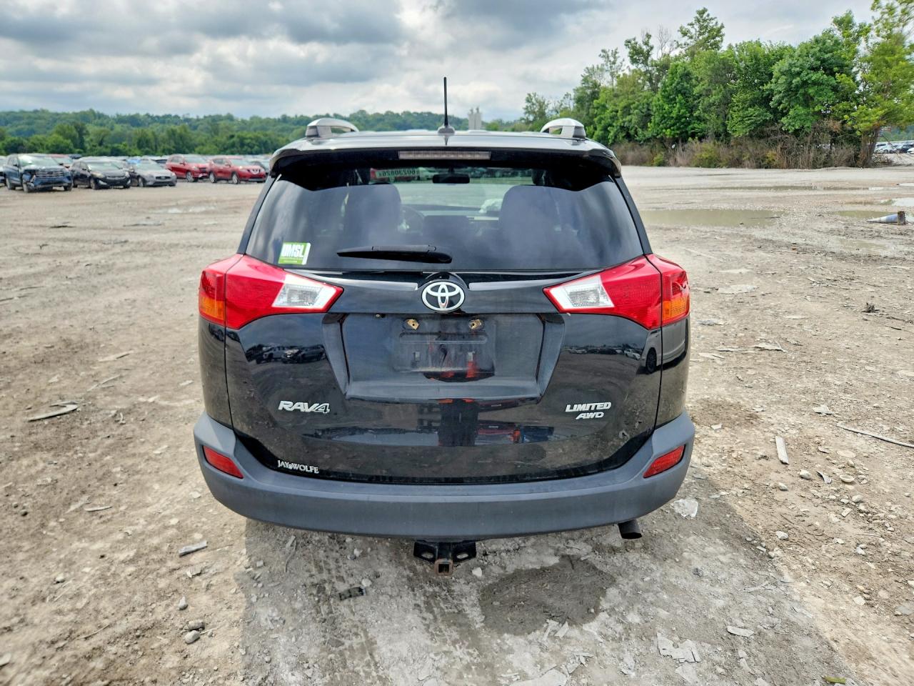 2013 Toyota Rav4 Limited Black vin: 2T3DFREV5DW083922