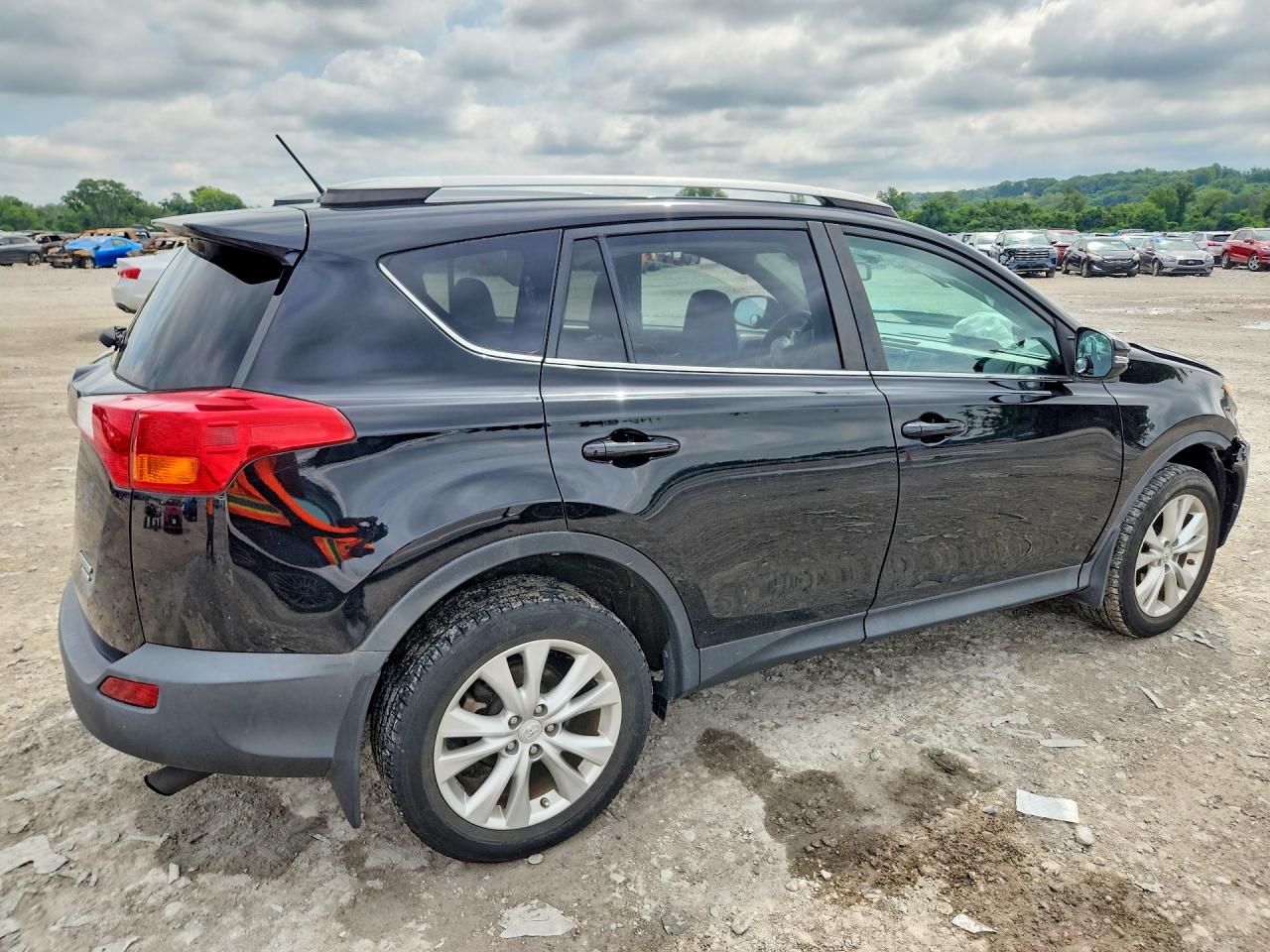 2013 Toyota Rav4 Limited Black vin: 2T3DFREV5DW083922
