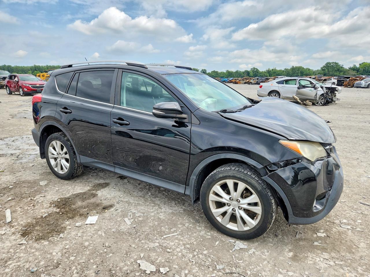 2013 Toyota Rav4 Limited Black vin: 2T3DFREV5DW083922