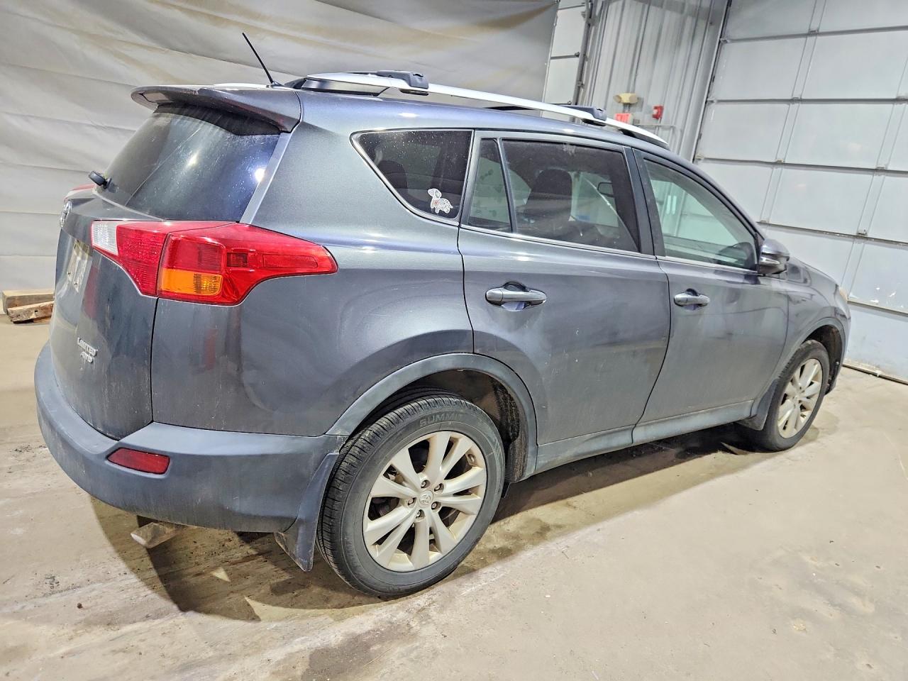 2013 Toyota Rav4 Limited Gray vin: 2T3DFREV5DW098341