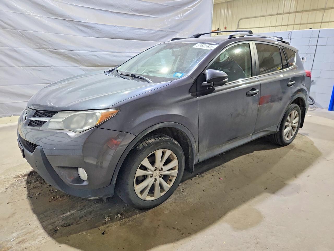 2013 Toyota Rav4 Limited Gray vin: 2T3DFREV5DW098341