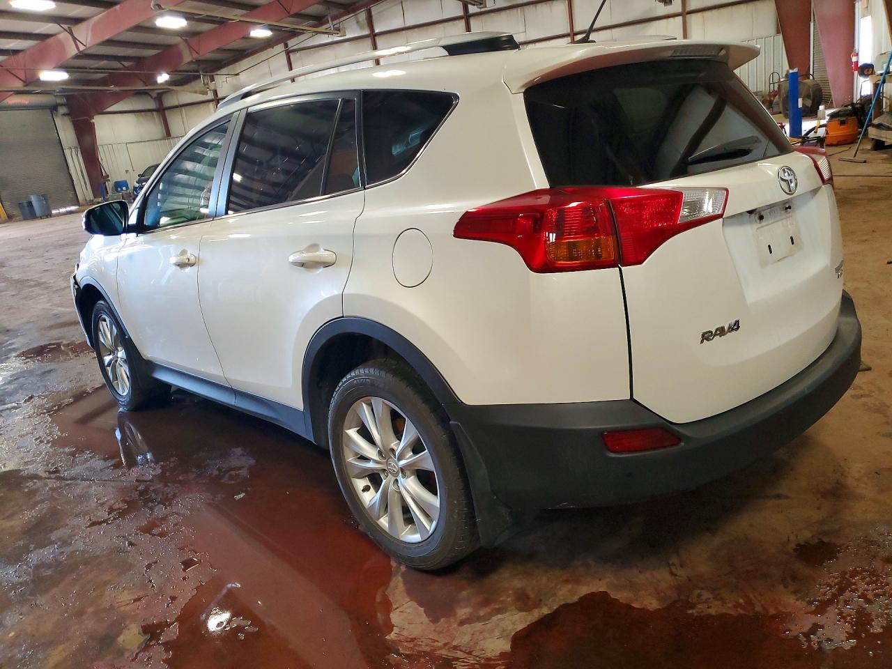 2013 Toyota Rav4 Limited White vin: 2T3DFREV5DW099179