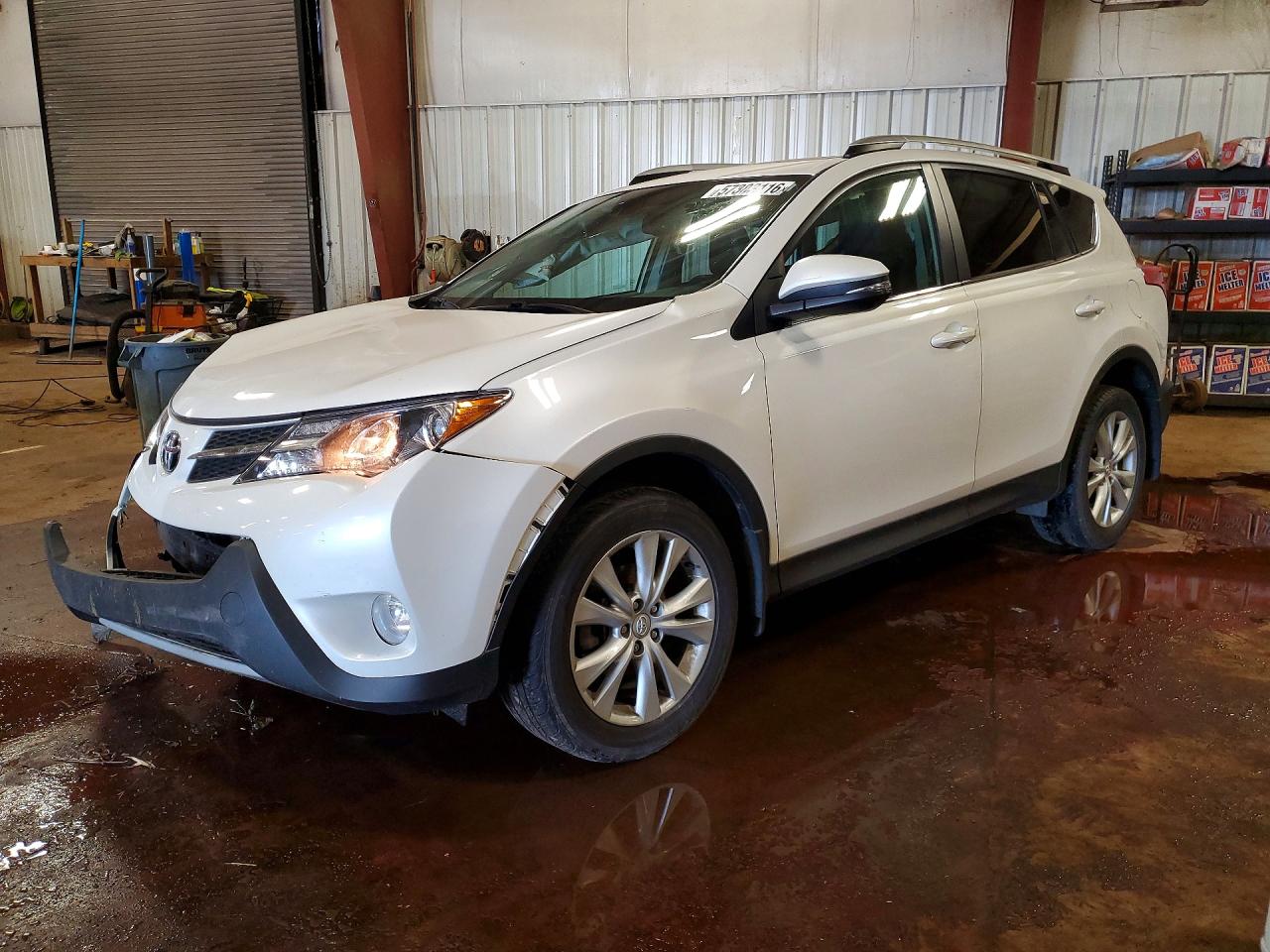 2013 Toyota Rav4 Limited White vin: 2T3DFREV5DW099179