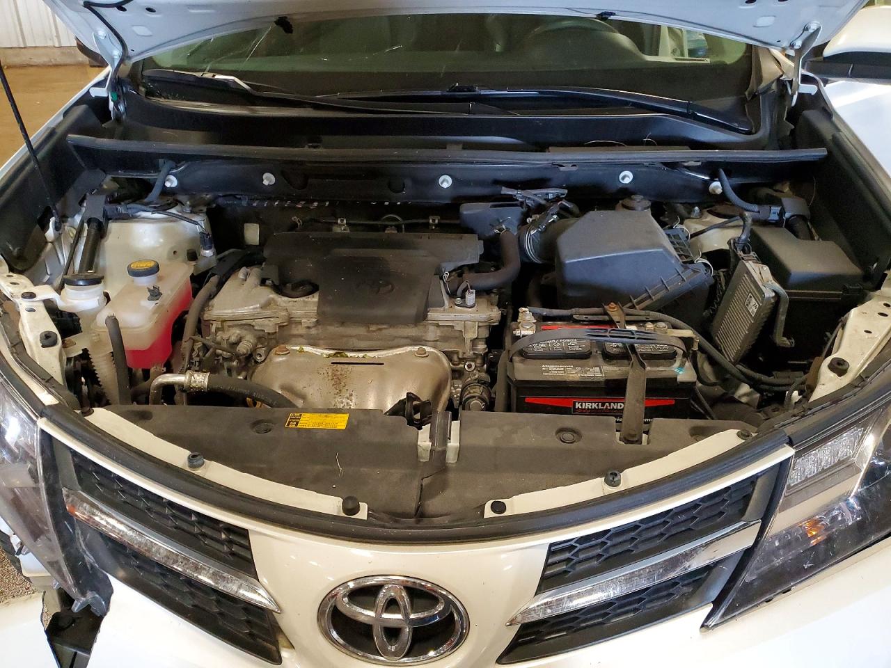 2013 Toyota Rav4 Limited White vin: 2T3DFREV5DW099179
