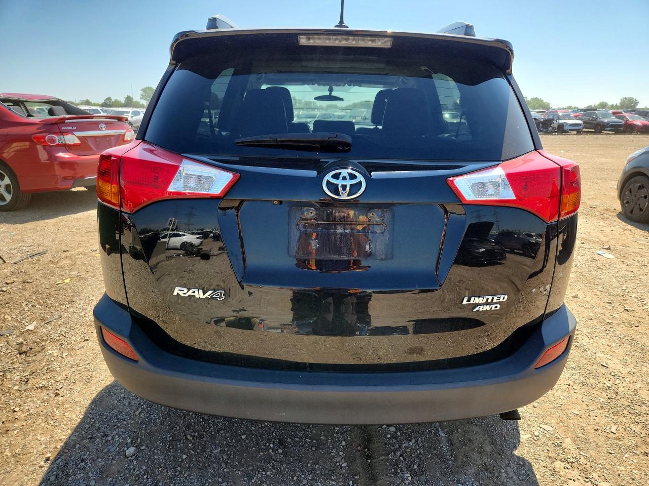 2013 Toyota Rav4 Limited Black vin: 2T3DFREV5DW121262