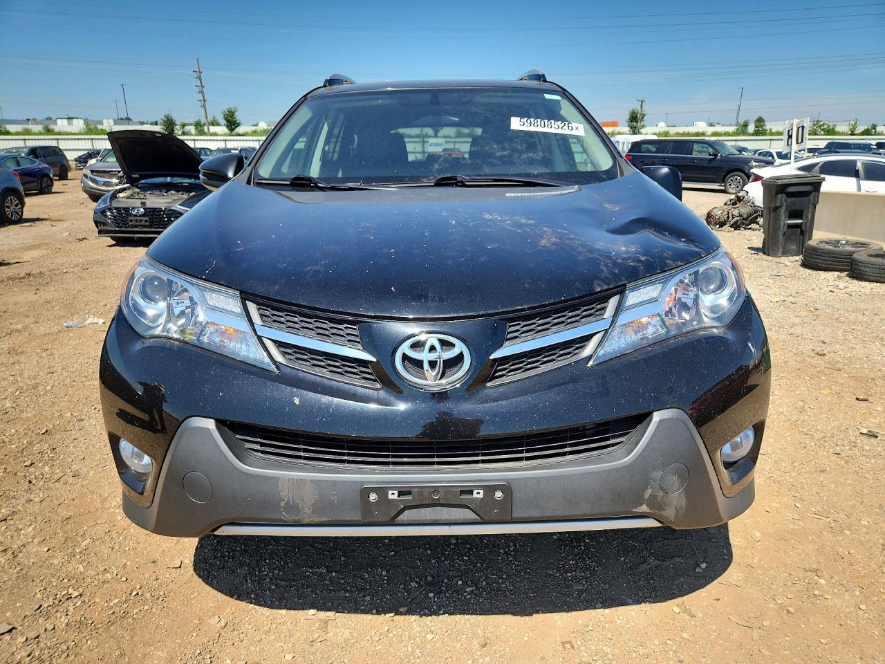 2013 Toyota Rav4 Limited Black vin: 2T3DFREV5DW121262