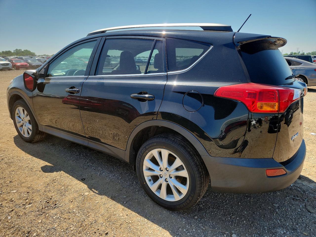 2013 Toyota Rav4 Limited Black vin: 2T3DFREV5DW121262