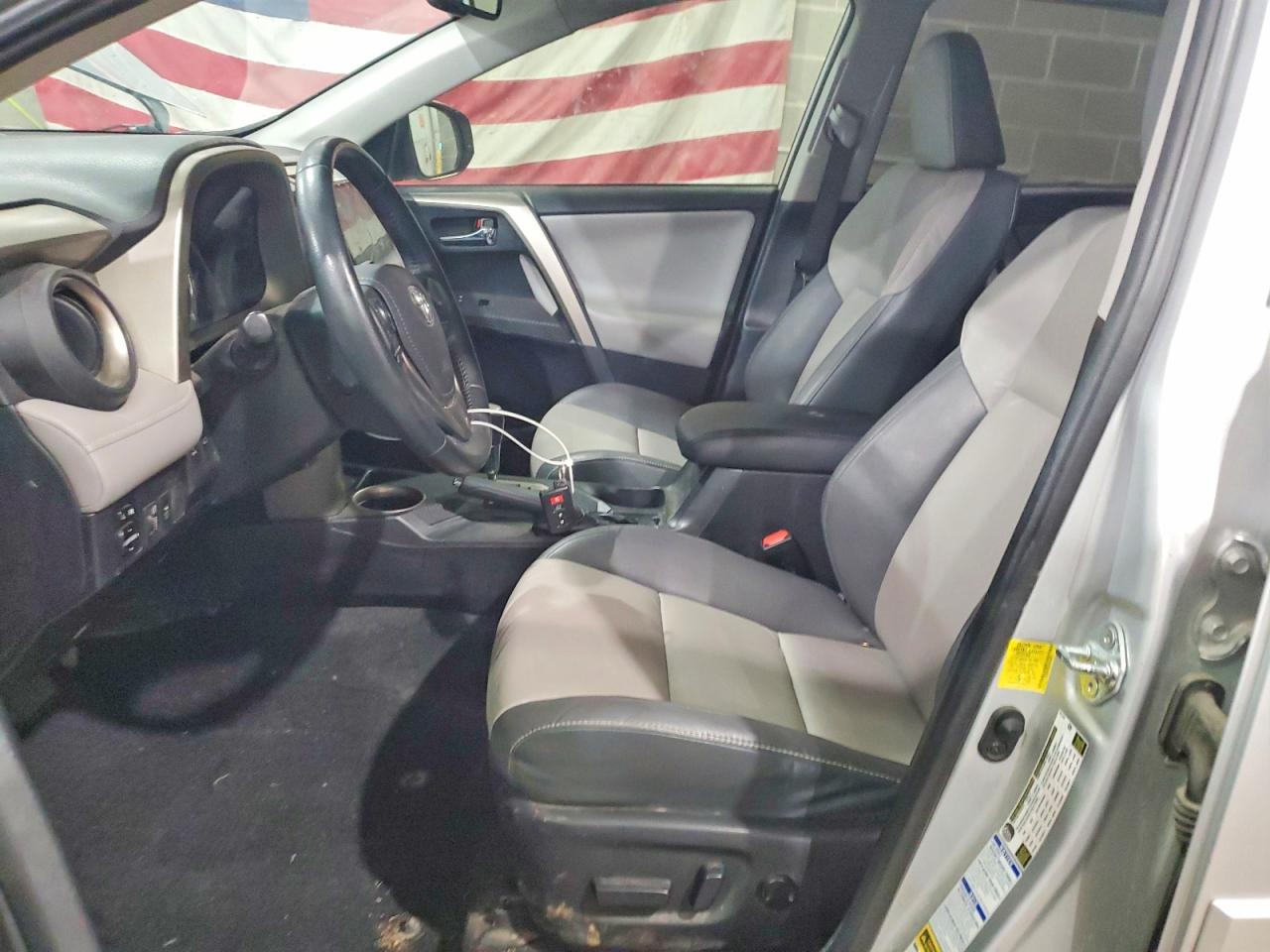 2014 Toyota Rav4 Limited Silver vin: 2T3DFREV5EW141898