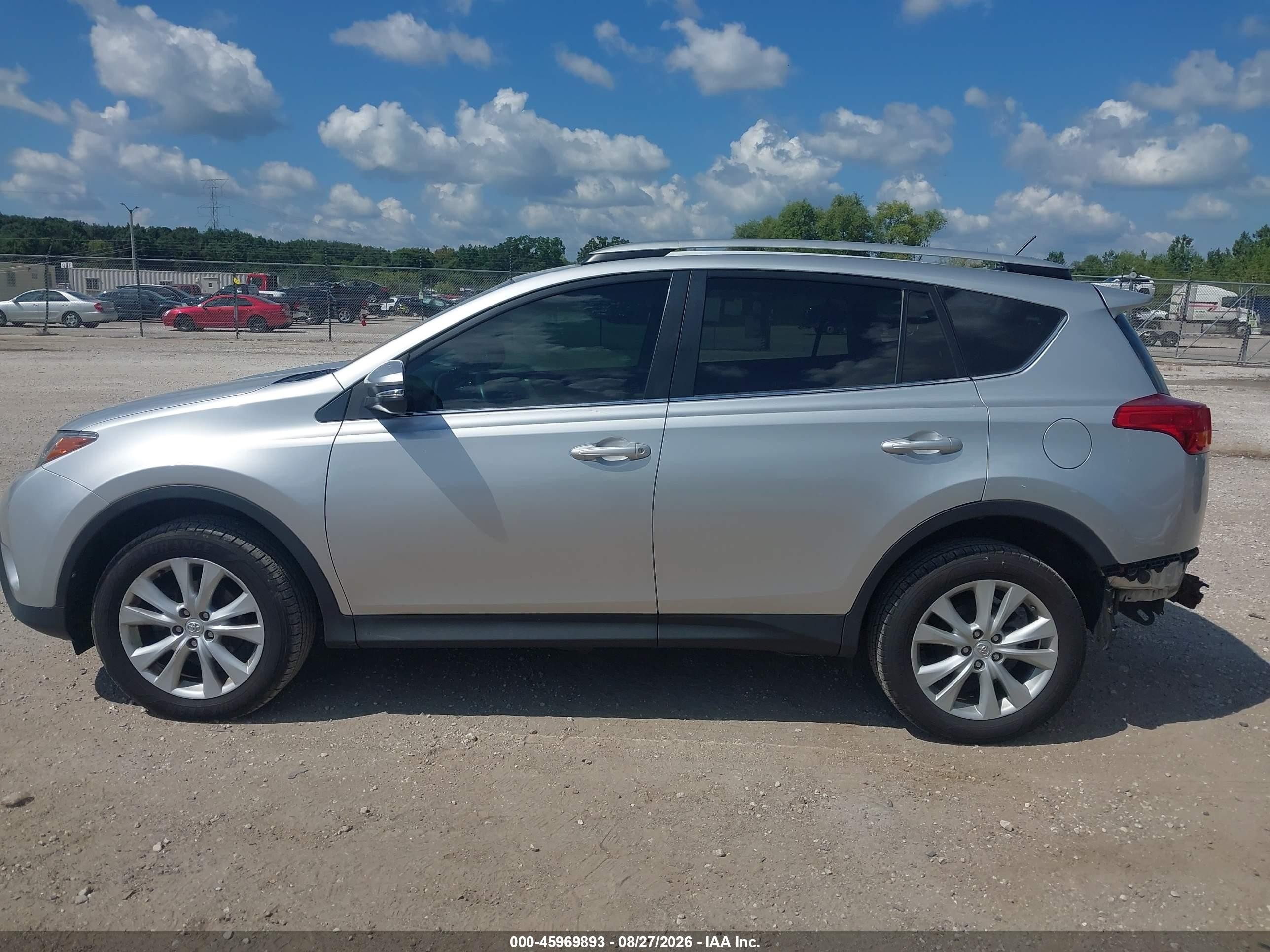 2014 Toyota Rav4 Limited Gray vin: 2T3DFREV5EW149323