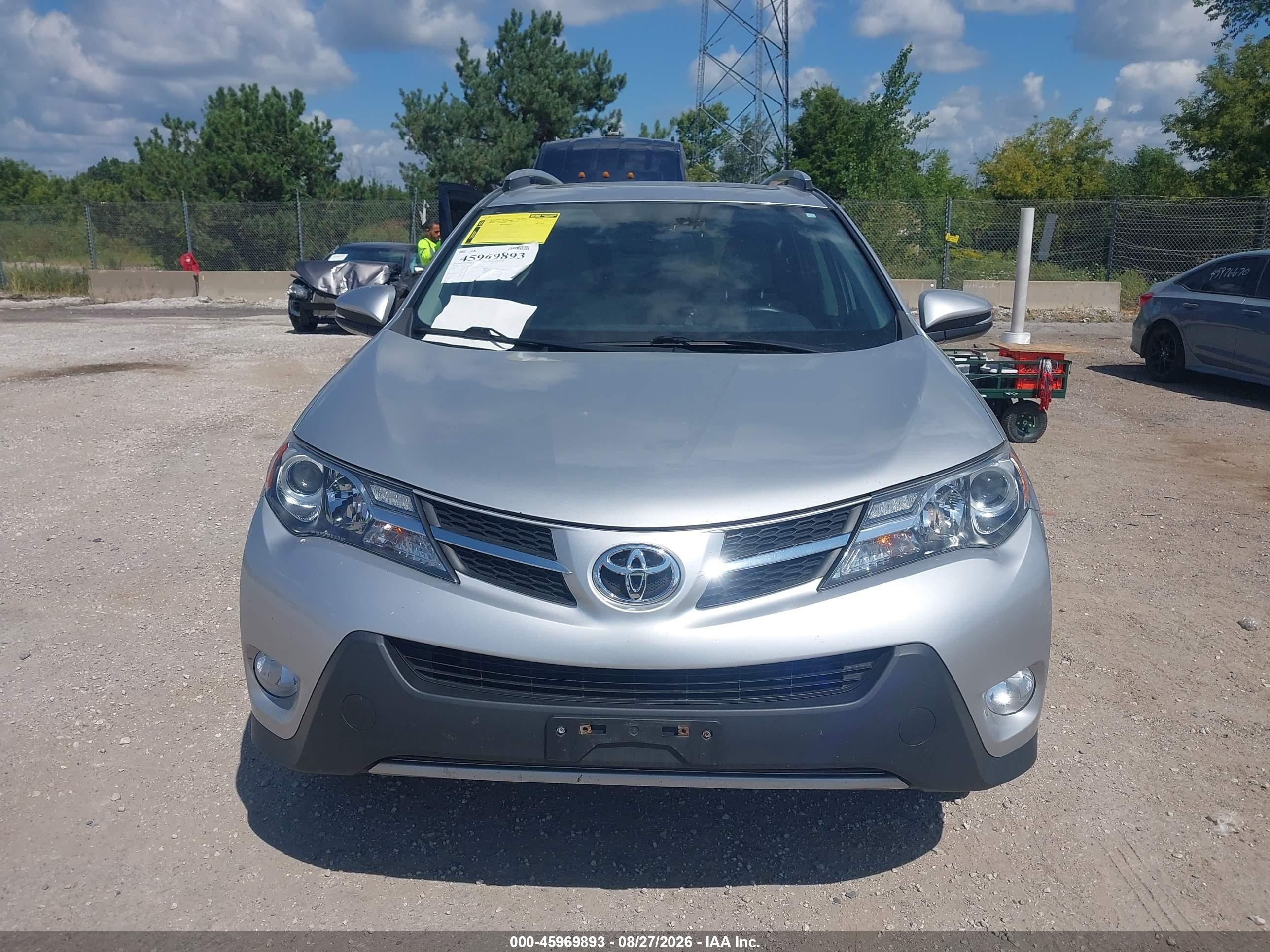 2014 Toyota Rav4 Limited Gray vin: 2T3DFREV5EW149323