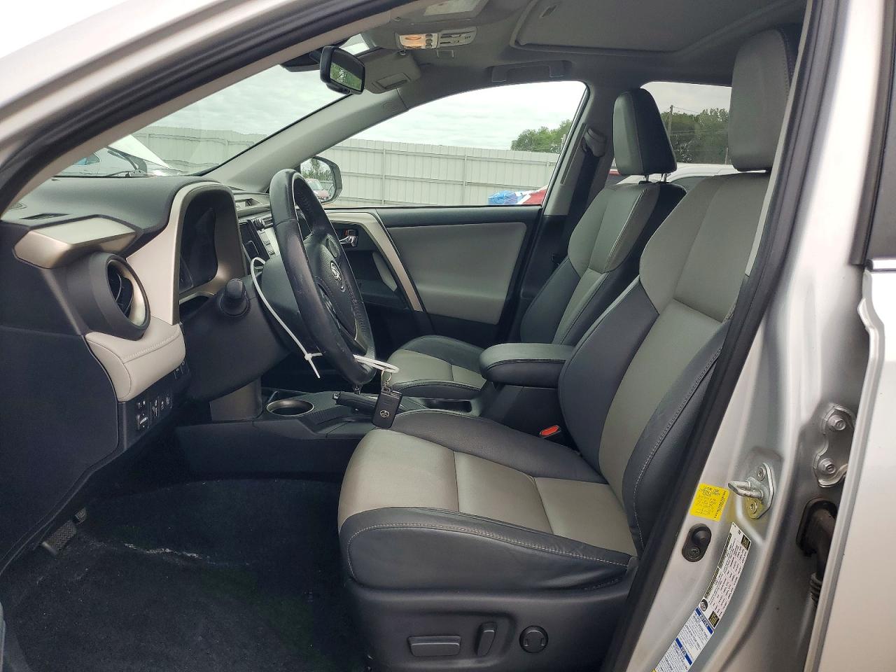 2014 Toyota Rav4 Limited Silver vin: 2T3DFREV5EW193015
