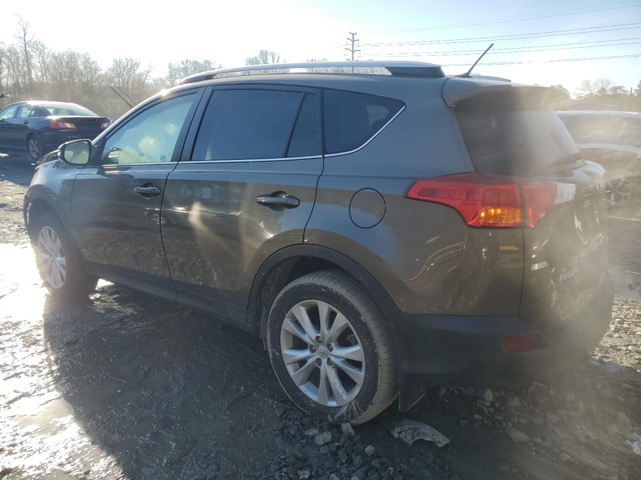 2014 Toyota Rav4 Limited Tan vin: 2T3DFREV5EW215563