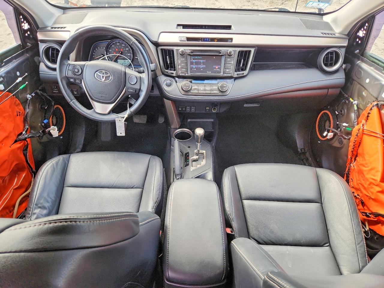 2014 Toyota Rav4 Limited Серый vin: 2T3DFREV5EW216938