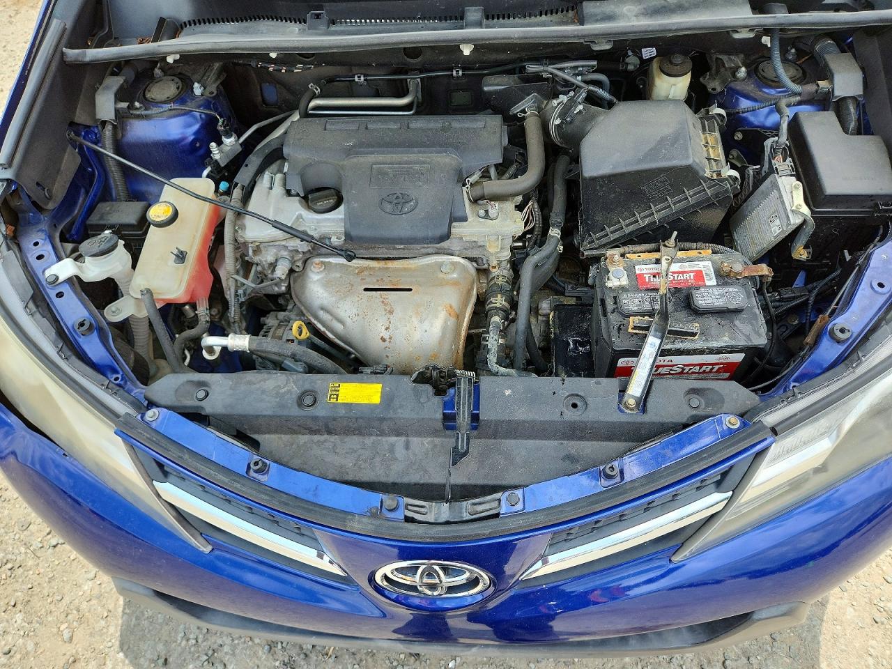 2014 Toyota Rav4 Limited Blue vin: 2T3DFREV5EW220150