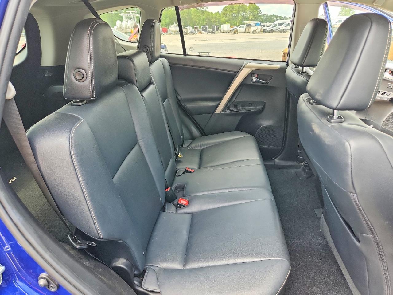 2014 Toyota Rav4 Limited Blue vin: 2T3DFREV5EW220150